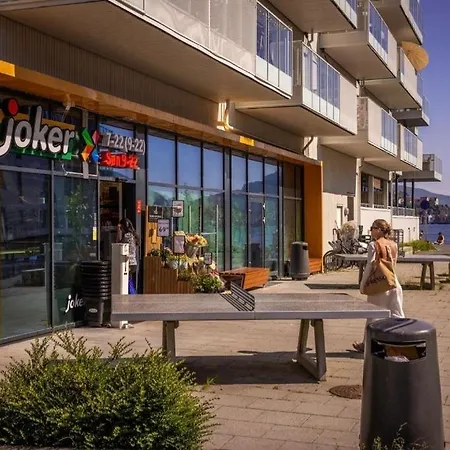 Апартаменты Flott Mellom Sjo Og Fjell